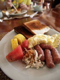 セブ島旅行記 : 最初の朝食
